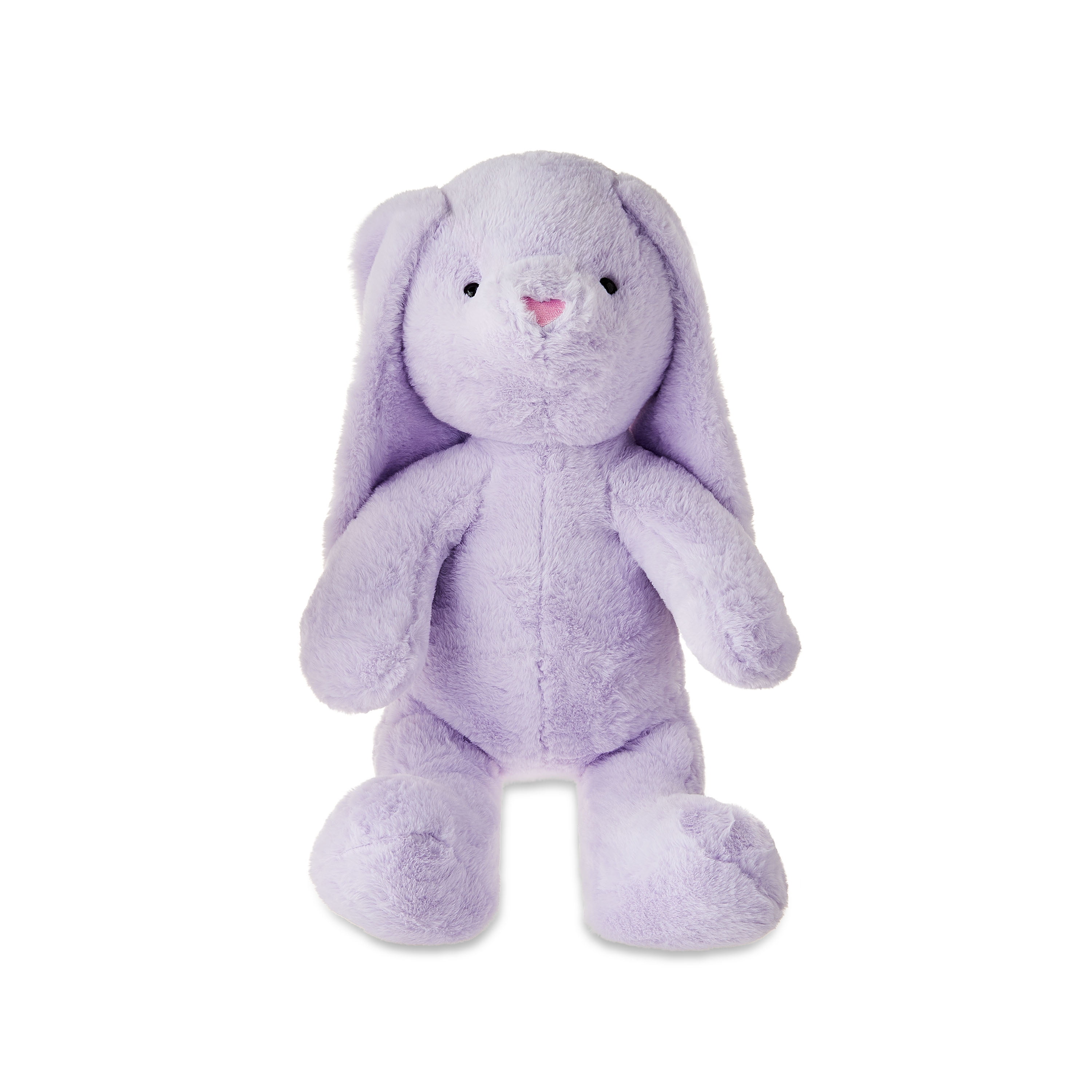 Way To Celebrate Easter Bunny Plush, Purple, 22 in