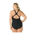 thumbnail image 2 of Speedo Women's Plus Size Moderate Ultraback One Piece Swimsuit - Speedo Black, 22, 2 of 2