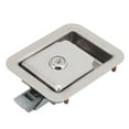 thumbnail image 1 of "Stainless Steel Square Panel Lock with 2 Keys - Secure & Durable for Toolboxes, Electrical Cabinets & Generator Sets", 1 of 6