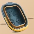 thumbnail image 2 of LCXmlly Compact Footbath For Storage Portable Handle Foot Bath Bucket Foldable Foot Soaking Tub for Home Bathroom, 2 of 9