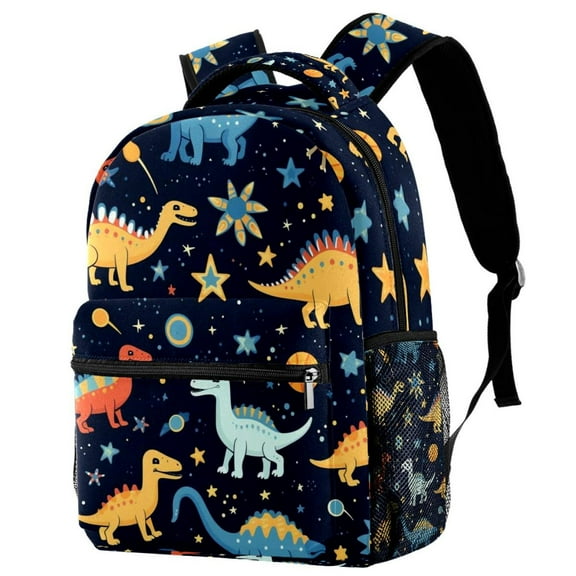 Lightweight Backpack Cartoon Dinosaur School Bag Travel Laptop Daypack for Men Women Casual Rucksack