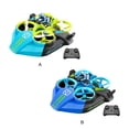 thumbnail image 4 of Bewildely Dron transformable de juguete a control remoto ABS, aerodeslizador para niños, ideal para agua, tierra, aire y exteriores. Juguetes y Juegos electricidad única azul, 4 of 6