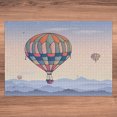 thumbnail image 5 of Ambesonne Hot Air Balloon Jigsaw Puzzle Durable Cardboard, Travel Adventure, 1000 pcs, Multicolor, 5 of 5