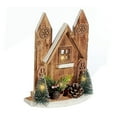 thumbnail image 1 of Cathédrale En Bois Naturel À Led, 1 of 4