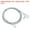 Silver 11.6ft, variant on Uxcell 2 Pack 15.6ft Garage Door Cable 0.12'' Dia Torsion Spring Wire Cable for 14ft Garage Door Galvanized Steel