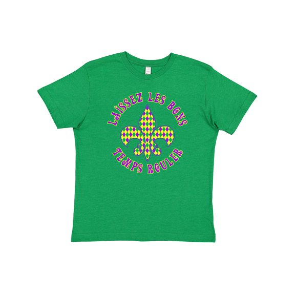 Inktastic French Mardi Gras Youth T-Shirt