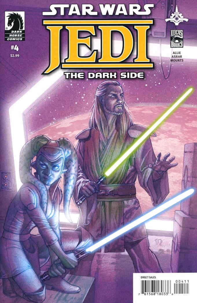 Cover of Star Wars: Jedi - The Dark Side #4