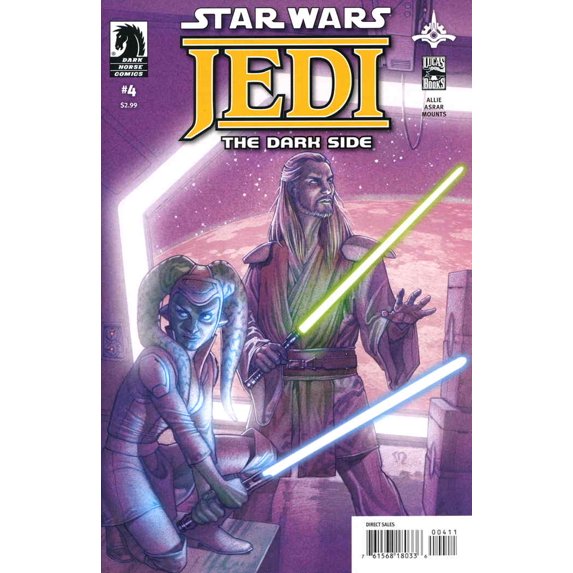 Star Wars: Jedi-The Dark Side #4 VF ; Dark Horse Comic Book