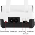 thumbnail image 2 of Lampe de Bureau Rechargeable avec Chargeur USB Lampe de Table LED Portable Dimmable 16 LEDs Lumière Pliante pour Voyage Lecture Étudiant Maison Bureau École, 2 of 7