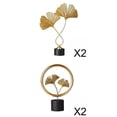 thumbnail image 1 of 4 piezas , hojas, esculturas, adornos, estatuilla, estatua, accesorios para fotografía, ilustraciones BLESIY escultura de escritorio, 1 of 8