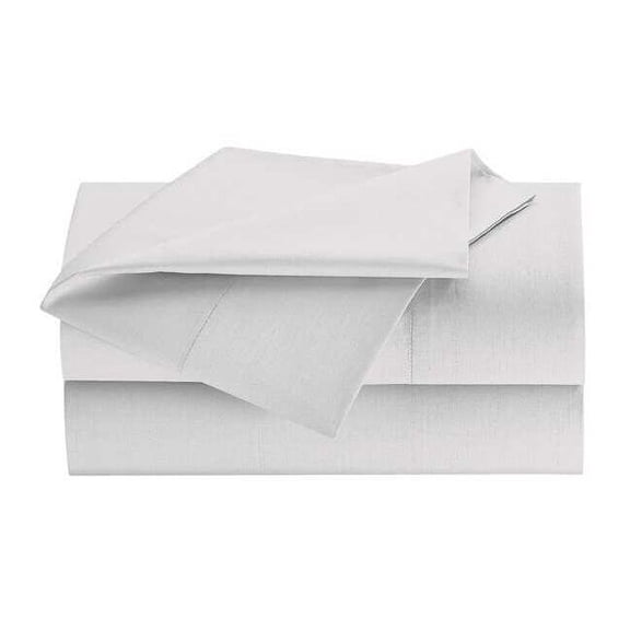 Martex Pillowcase,34 in L,Fresh White 1A30168