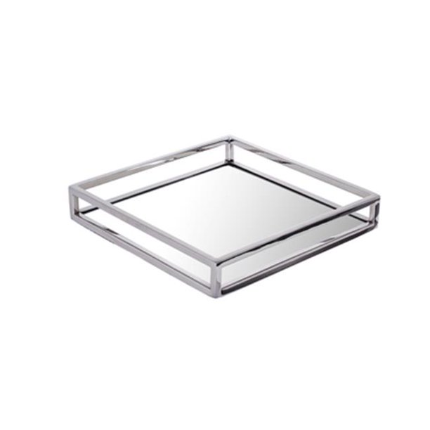12 x 12 x 2 in. Square Mirror Tray