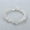 Clear Quartz, variant on GKNET Natural Quartz Crystal Crushed Stone Stretchy Hand Strings Energy Mineral Gem-Moonstone Quartz-1Pc