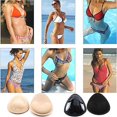 thumbnail image 3 of 2 pares de almohadillas para sujetador, almohadillas push up para sujetador, almohadillas para el pecho para sujetador deportivo, almohadillas para bikini, sujetador sexy, insertos para sujetador., 3 of 4