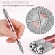 thumbnail image 3 of 30 Count Microblading Pen Double Sided Microblading Handle Microblading Eyebrow Pencil Waterproof Cosmetic, No Blades, 3 of 5