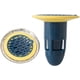 thumbnail image 4 of Válvula de prevención de reflujo Válvula de drenaje del núcleo de alcantarillado Inserto Tapón de drenaje Colector de cabello Sellador de gas Sello de trampa de colador de piso (Blue-1Pack), 4 of 5