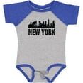 thumbnail image 3 of Inktastic New York Skyline Grunge Boys or Girls Baby Bodysuit, 3 of 5