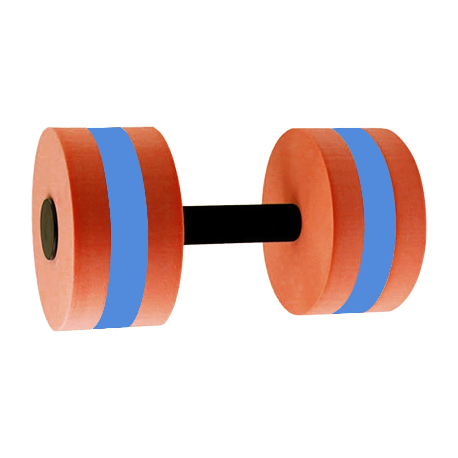Aquatic Dumbbell Aquatic Exercise Dumbbells Water Dumbells Swimming Barbell Orange