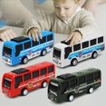 thumbnail image 4 of Children's Four Pulai Toy Big Bus Boy Toy Car Gift Children's Four Pulai Toy Big Bus Boy Toy Car Gift, 4 of 9