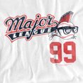 thumbnail image 2 of Major League T-Shirt 99 Unisex Graphic Tee For Men & Women, 2 of 7