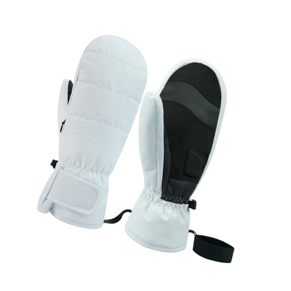 Winter Ski Gloves With Zippered Pocket Windproof Waterproof Thermal Lining Snowboard Gloves For Men Women Skiing Cycling