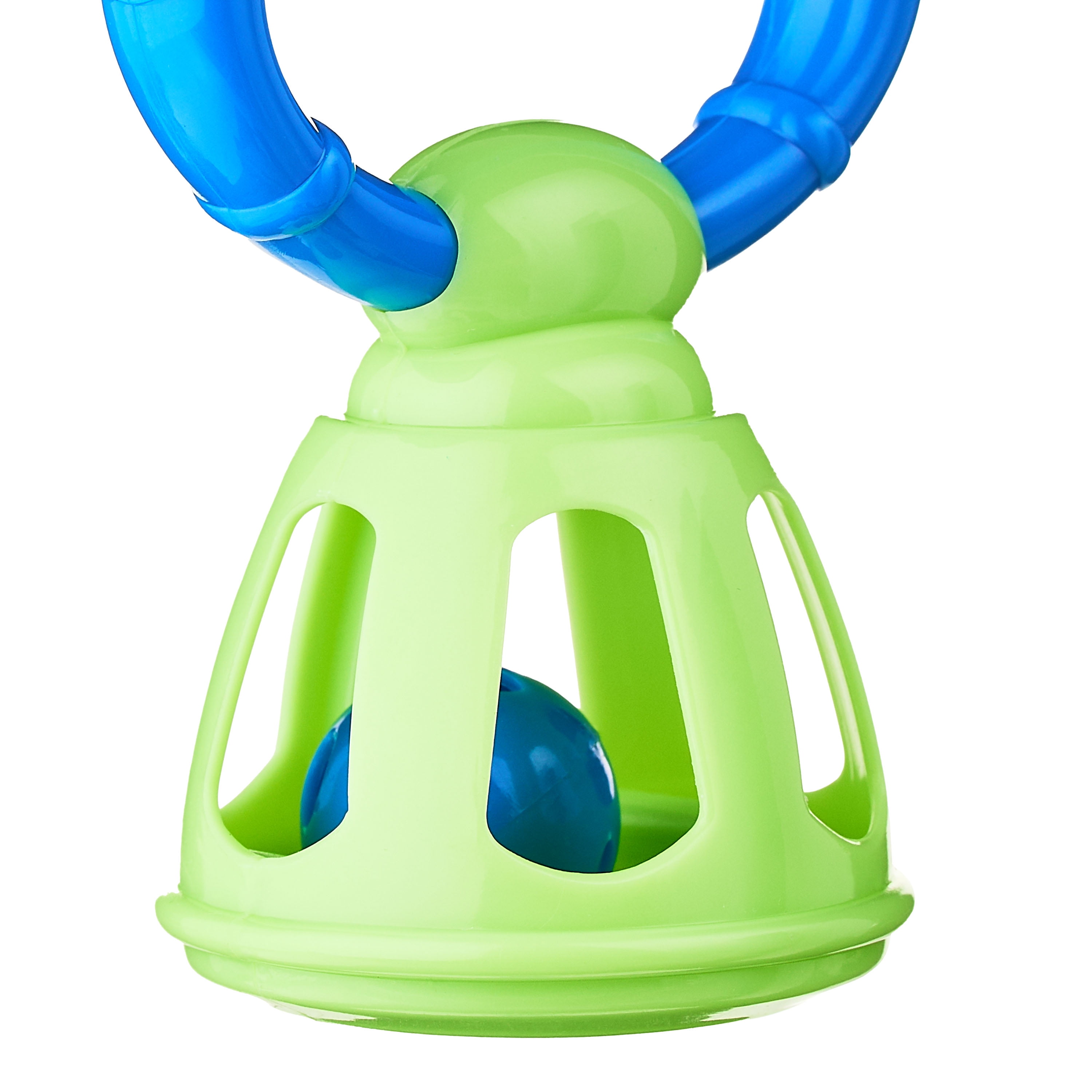Spark Create Imagine Mini Handle Bell Rattle Toy for Babies, Unisex, ABS, Ages 3 Months+