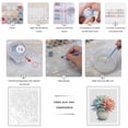 thumbnail image 3 of Paint By Numbers Kit for Adults Beginner - Succulent Bouquet Pastel Ceramic Pot DIY Canvas Painting Kits for Adults, Frameless Paint By Number for Adults for Home Wall Decor 16x20 Inch, 3 of 7