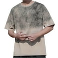 thumbnail image 2 of PNTUTB Oversized Shirts for Men Casual Short Sleeve Crewneck Color-blocking Washed Basic Loose Tees, 2 of 6