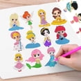 thumbnail image 3 of Kit de arte con diamantes FONYANE para niños de 4 a 8 años con 24 princesas, 3 of 6