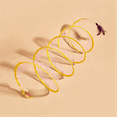 thumbnail image 4 of New Arrivals Self Play Cat Hunting Spiral Tunnel Toy,Portable Cattycoil Safe Toy,B, 4 of 6