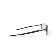 Oakley Unisex Size 58 Rectangular Extender Optical Glasses with Case, Matte Gunmetal/Demo Lens