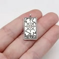 thumbnail image 4 of HOOUN 50 Pcs Tibetan Silver Tarot Charms Pendant 26x13MM DIY Jewelry Making C40020-16804, 4 of 6