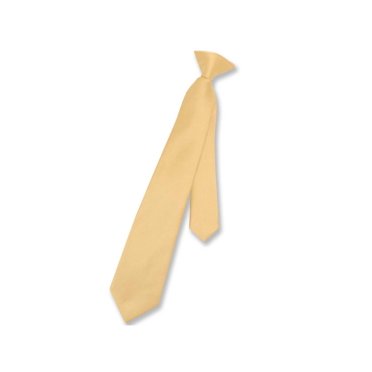 Clip-On Satin Neck Tie For Toddlers, Kids & Boys – 25+ Colors, Adjustable Sizes 2T-16, Perfect For Formal Events