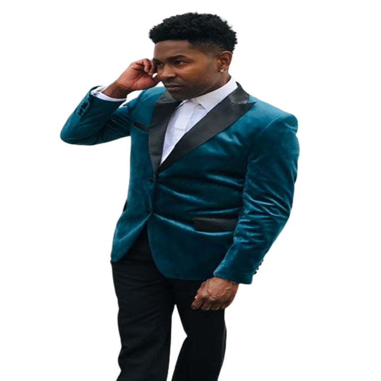 Teal color blazer best sale