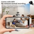 thumbnail image 3 of Cámara de Vigilancia 4K HD de Doble Banda WiFi con Visión para Bebés, Vigilancia Remota en Red, Cámara de Seguridad y Protección., 3 of 5