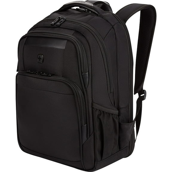 Wenger 6392202407 6392 Scansmart Backpack Blk Case Ballistic Upto 16in Laptop W/sleeve