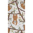 thumbnail image 7 of GZHJMY Sloth Soft Hand Towels, 2 Pcs Absorbent Bath Towel Decorative Fingertip Towels for Bathroom Gym Spa Hotel Beach Swimming Pool,14.4"x 28.3", 7 of 7