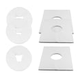 thumbnail image 1 of 600 / Pcs / Pack Cubierta de desechable con agujero para facial Reposacabezas Accs Salvador Cubierta desechable para orificios faciales, 1 of 10