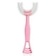 thumbnail image 1 of Toystoory Cepillo de para bebé ergonómico de doble cara de silicona de 360 ​​grados, cepillo de Manual en forma de U, cuidado Suministros de limpieza para el hogar rosado L Toystoory HA009123-02, 1 of 6