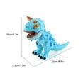 thumbnail image 2 of Mini Dinosaur Squeeze Toy Set With Sound Effects Slow Rising Design For Stress Relief Sensory Play, 2 of 5