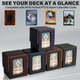 thumbnail image 3 of Caja de cartas Jaffzora para MTG Commander Black&Purple, 3 of 7