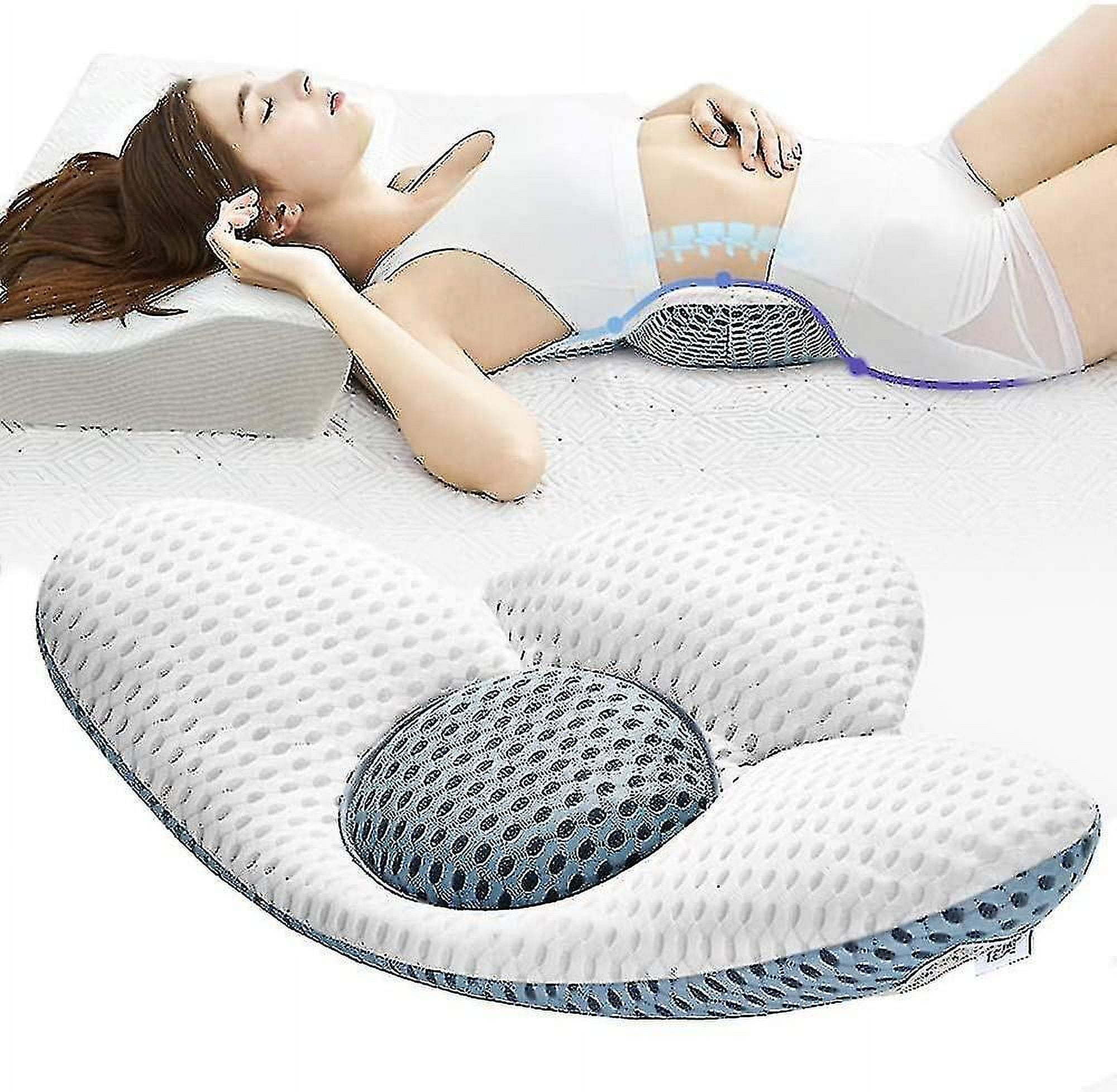 Reposa Espalda Silla Oficina Almohada Lumbar Inflable Ejoyous