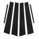 thumbnail image 4 of Embellecedor de pilar, 6 piezas, calcomanía para pilar de ventana de automóvil, pegatina para pilar de puerta lateral, embellecedor de ventana, materiales ecológicos, 4 of 9