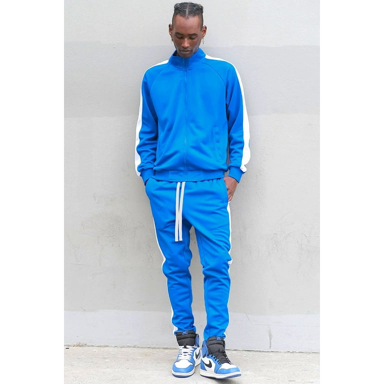 Nike side stripe tracksuit clearance