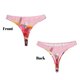 thumbnail image 3 of Balery Colorful Cartoon Biplane Tangas de Algodón para Mujer con Estampado – Ropa Interior Sexy, Transpirable, G-string-3X-Large, 3 of 6