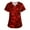 Multicolor, variant on Valentine's Day Scrub Tops for Women Love Heart Printed Plus Size Scrubs Short Sleeve V-Neck Working Uniform Valentine's Day Cartoon Pattern Scrub Tops with Pockets