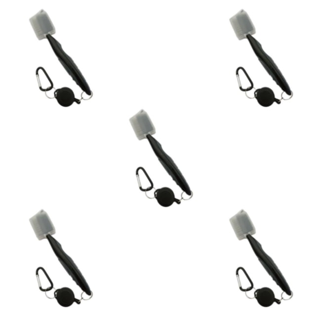 Soidarity Cepillo para palos de golf de acero inoxidable Cepillos para zapatos de repuesto ergonómicos Accesorios para herramientas de limpieza Type2 NO2