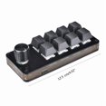 thumbnail image 5 of Programmable Gaming Keyboard with 8 Keys and 1 Knob Mechanical Keypad DIY, 5 of 7