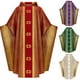 thumbnail image 2 of Ropa de fiesta para hombre y mujer, túnica retro con cuello alto, camisa larga, mangas murciélago en contraste, ropa para actuaciones escénicas, 2 of 5