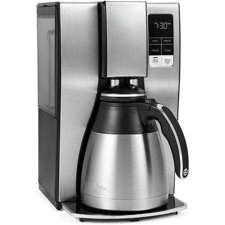 

MINUSE 10 Cup Thermal Programmable Coffeemaker Stainless Steel